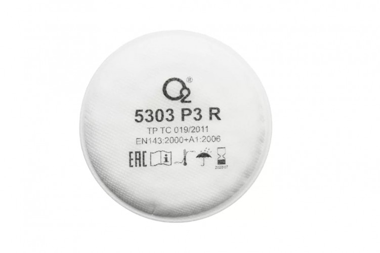 Фильтр противоаэрозольный 5403 P3 R с дополнительной защитой от органических газов